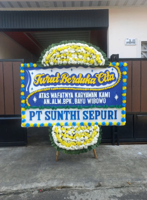 Papan Bunga Duka di Banjarbaru Selatan